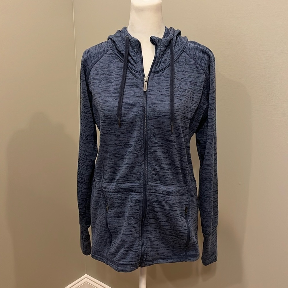 Athleta Oversized Zip Hooded Sweatshirt